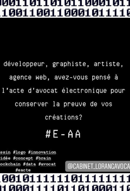 Développeurs, graphistes, artistes, agences web, entrepreneurs, avez-vous pensé à l'acte électronique d'avocat (E-Acte)?